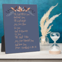 Lord Bless You Numbers 6:24-26