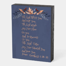 Lord Bless You Numbers 6:24-26