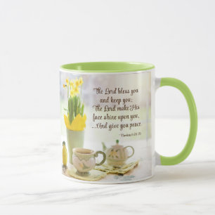 Lord Bless You Numbers 6:24-26 Bible Verse Mugg