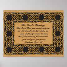 Lord Bless You, nummer 6:24, keltisk design