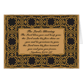 Lord Bless You, nummer 6:24, keltiskt kort