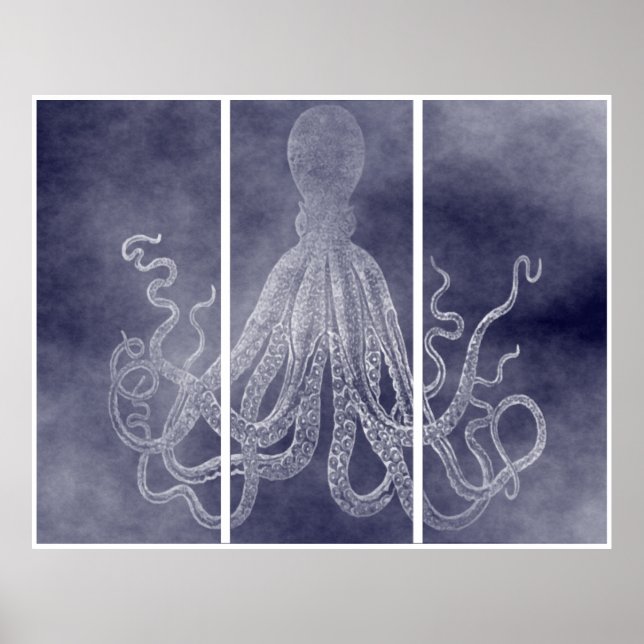 Lord Bodner Triptych in Violet Poster (Framsidan)