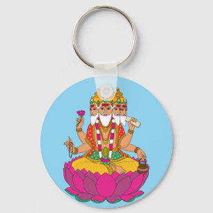 Lord Brahma-nyckelring Nyckelring