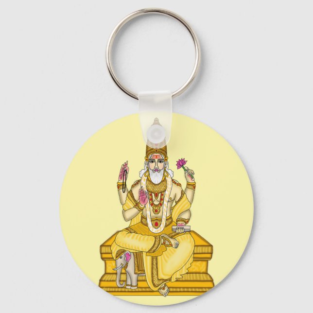 Lord Brihaspati Nyckelring (Framsida)