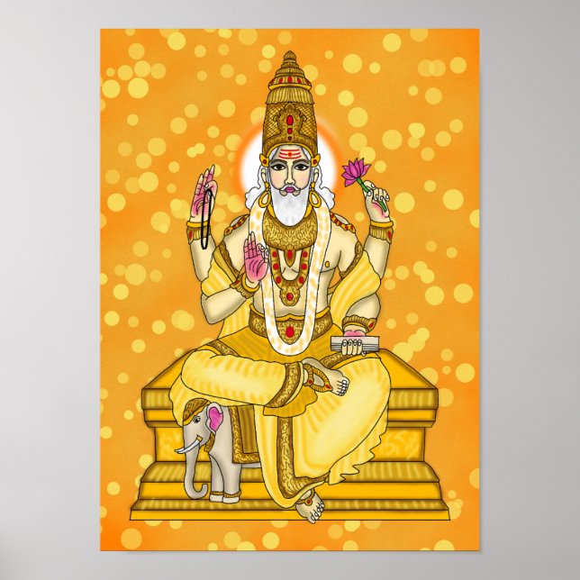 Lord Brihaspati  Poster (Framsidan)