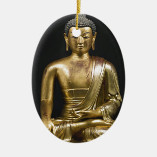 Lord Buddha Julgransprydnad Keramik