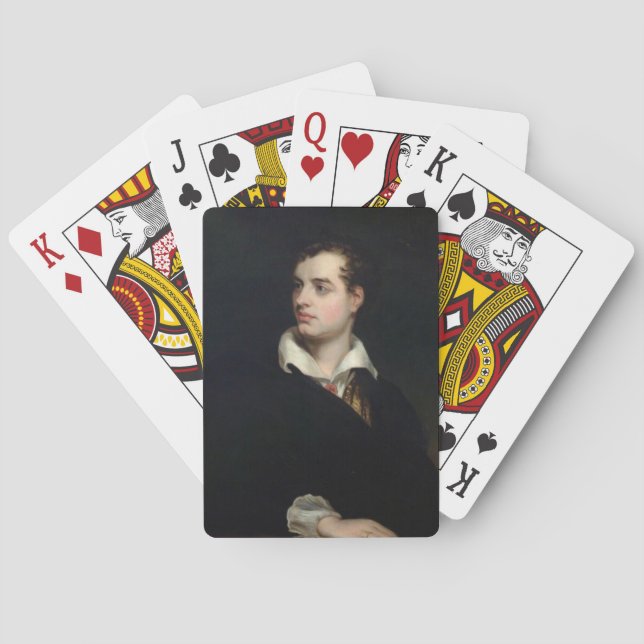 Lord Byron (av Laslett John Pott) Casinokort (Baksidan)