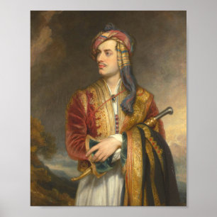 Lord Byron i albansk press under den grekiska Krig Poster