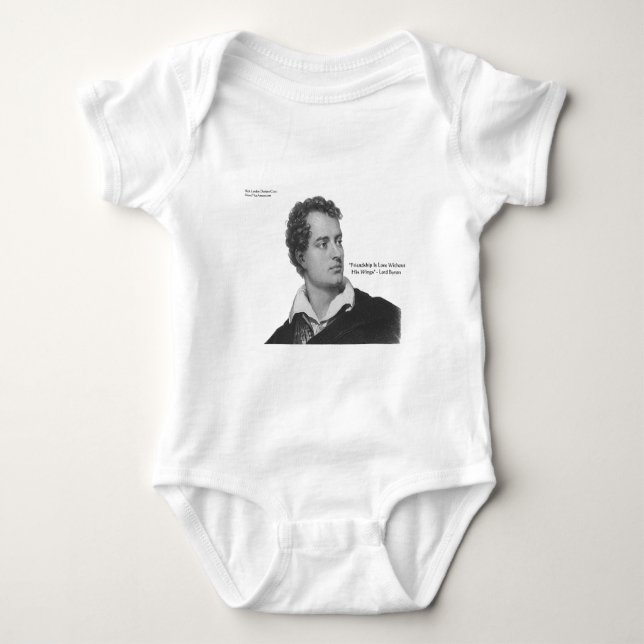 Lord Byron "Kärlek utan vingar" Citatpresenter & T Tee (Framsida)