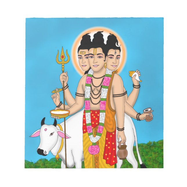 Lord Dattatreya anteckningsblock (Framsida)