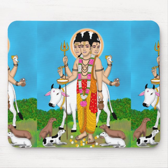 Lord Dattatreya Mouse Pad Musmatta (Framsidan)