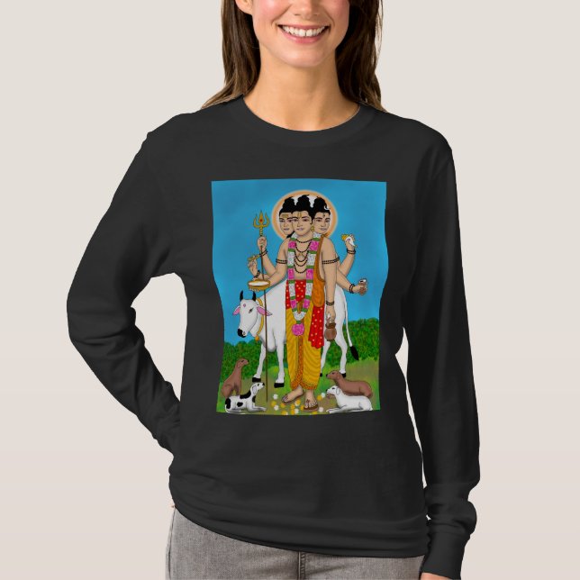 Lord Dattatreya T-Shirt (Framsida)