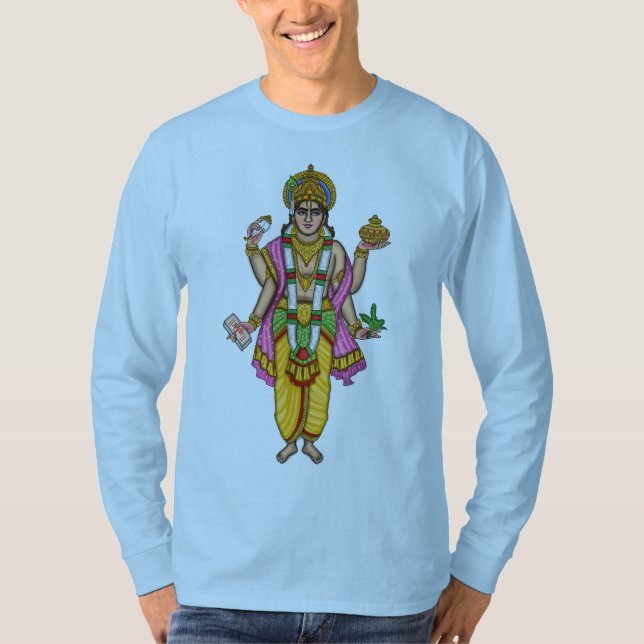 Lord Dhanvantari T-Shirt (Framsida)
