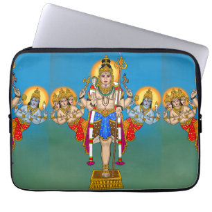 Lord Ekpada Shiva Bärbar Datordäckning Laptop Fodral