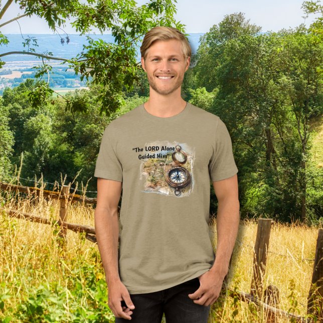 Lord Ensam Christian Compass T Shirt (Skapare uppladdad)
