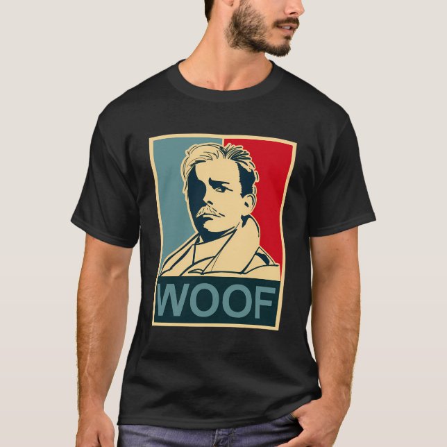 Lord Flasheart Motivational Woof T Shirt (Framsida)