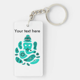 Lord Ganesh Elephant India Keychain