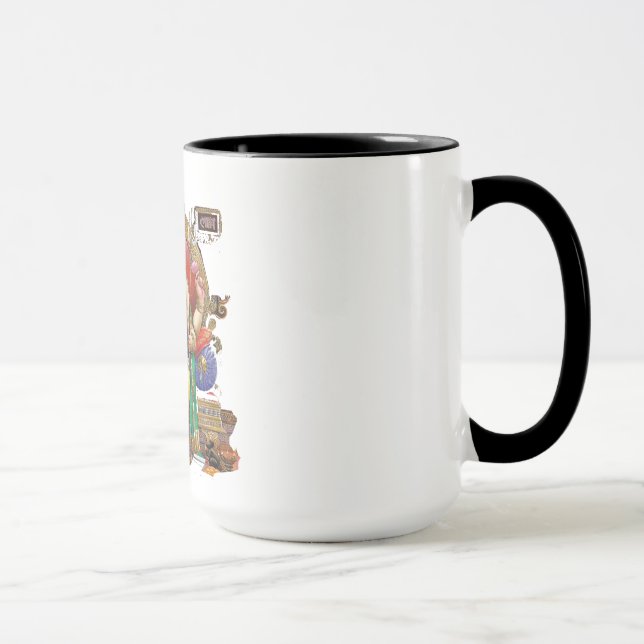 Lord Ganesh, Hindu God of Wealth & Property Mugg (Höger)