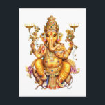 LORD GANESH HINDU GOD VYKORT<br><div class="desc">Ganesha (IAST): Gaeśa Om ljud lyssnar (hjälp ・ info), även stavad Ganesa, även känd som Ganapati och Vinayaka är en gudom som har en stor gudstjänst i Hindu-pantheon.[2] Hans image finns i hela Indien och Nepal.[3] Hindu sekts gudstjänst helige heer oavsett tillhörighet.[4] Förtroendet till Ganesha är mycket diffust och sträcker...</div>