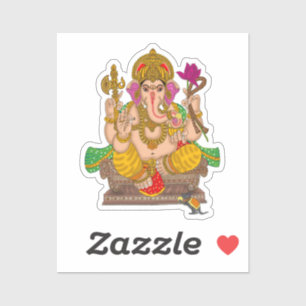 Lord Ganesha-dekal Klistermärken