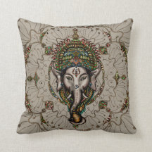 Lord Ganesha - färg på kanfas