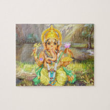Lord Ganesha Hindu God Puzzle