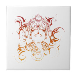 Lord Ganesha India Yoga Meditation Spirituality Kakelplatta