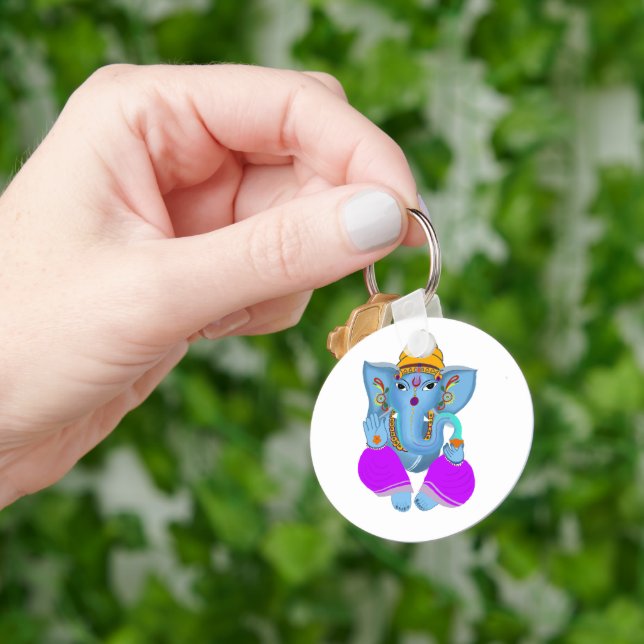 Lord Ganesha Keychain Nyckelring (Hand)