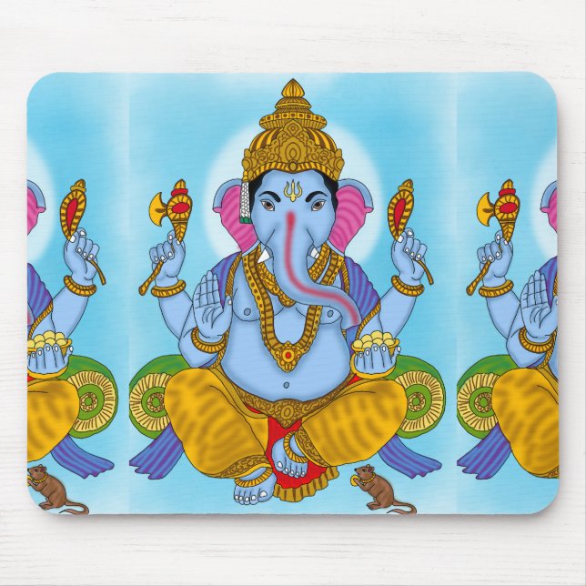 Lord Ganesha Mouse Pad Musmatta (Framsidan)