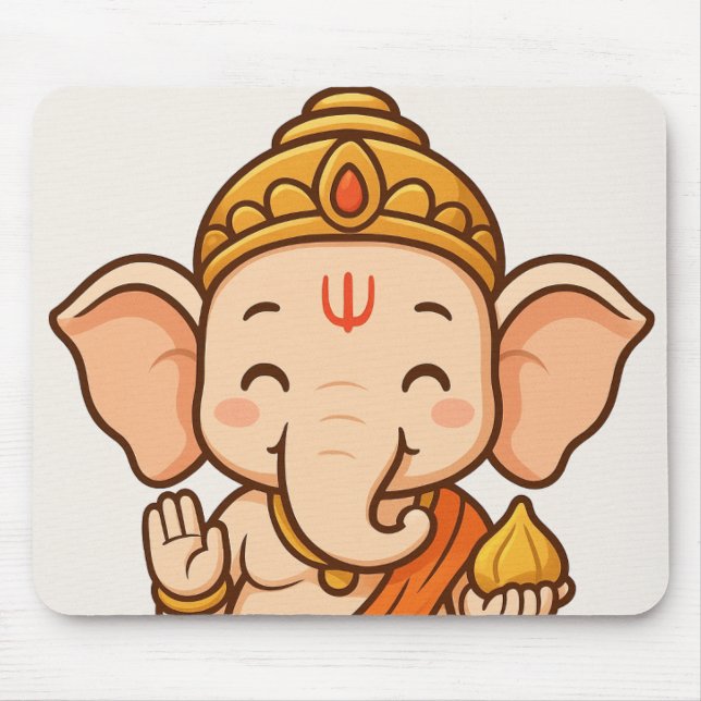 Lord Ganesha mousepad Musmatta (Framsidan)