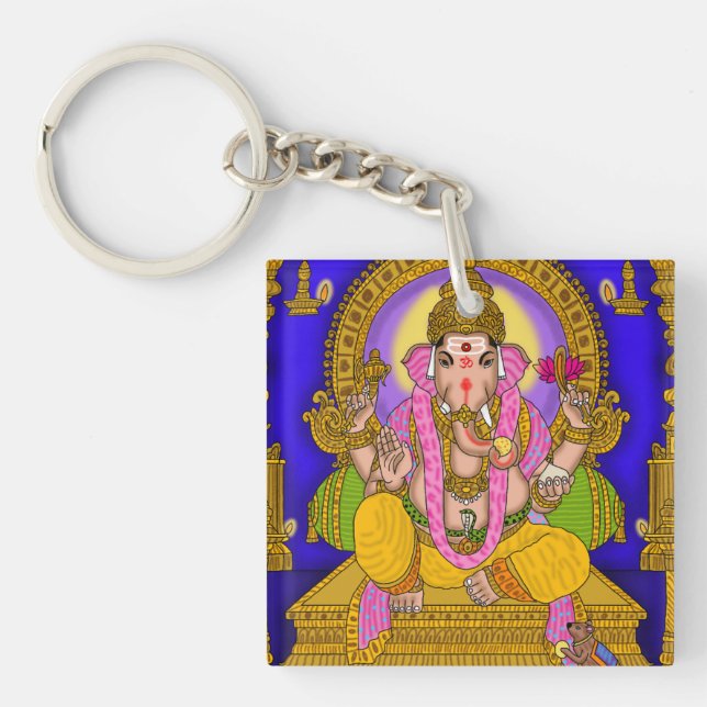 Lord Ganesha-nyckelring (Framsidan)