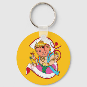 Lord Ganesha-nyckelring Nyckelring