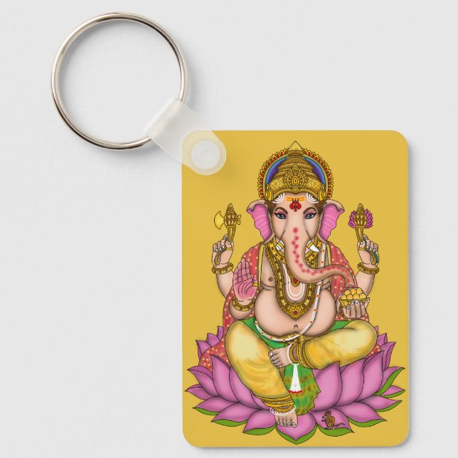 Lord Ganesha-nyckelring  Nyckelring (Framsida)