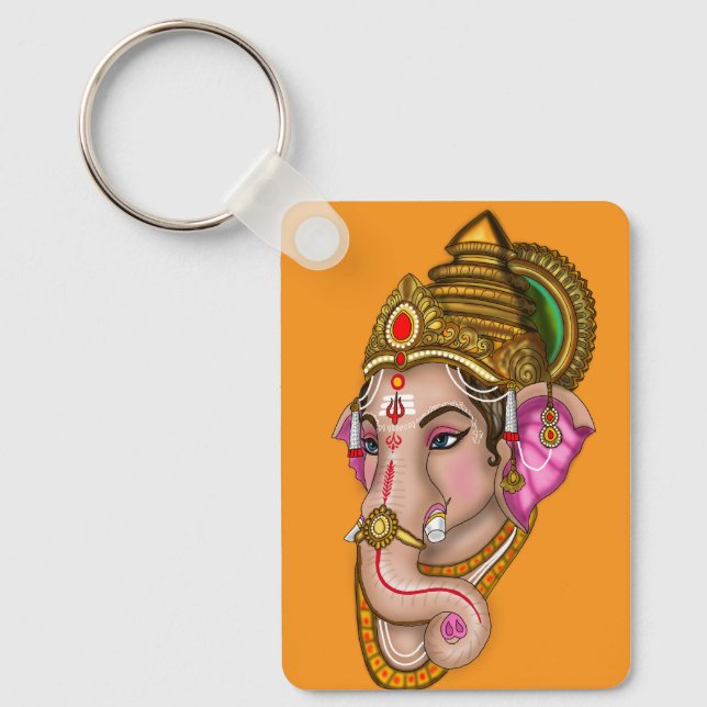 Lord Ganesha-nyckelring Nyckelring (Framsida)