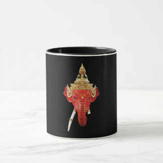 Lord Ganesha på Thai Traditional Khon Mask Art Mugg