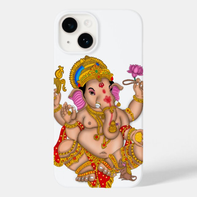 Lord Ganesha Phone Case (Baksida)