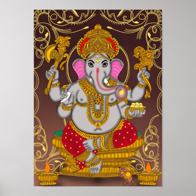 Lord Ganesha Poster (Framsidan)