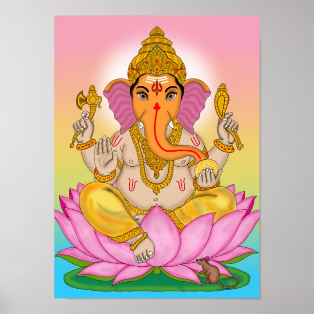 Lord Ganesha Poster (Framsidan)