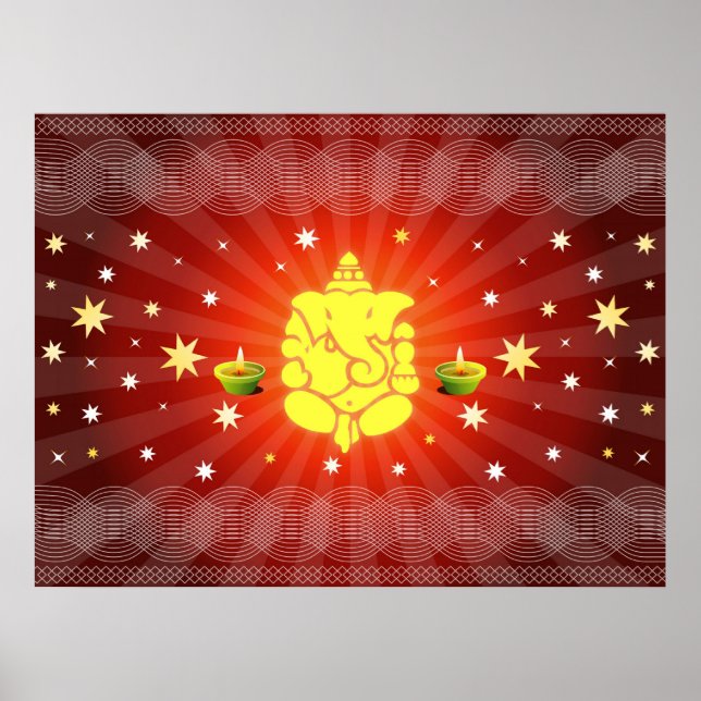 Lord Ganesha Poster (Framsidan)