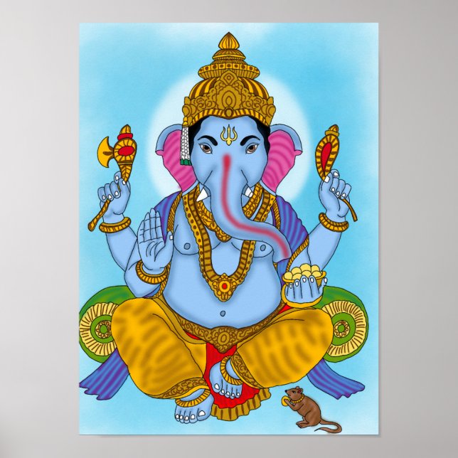 Lord Ganesha Poster (Framsidan)