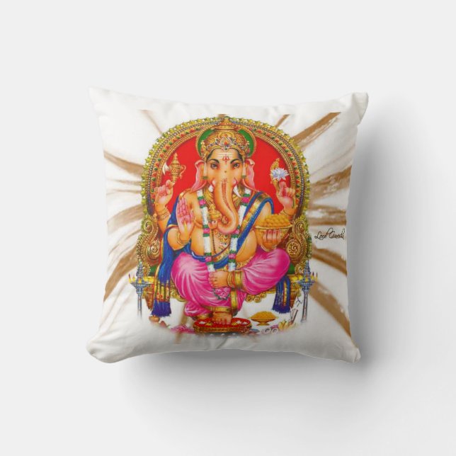Lord Ganesha Shri Ganesha Shloka Kudde (Framsida)