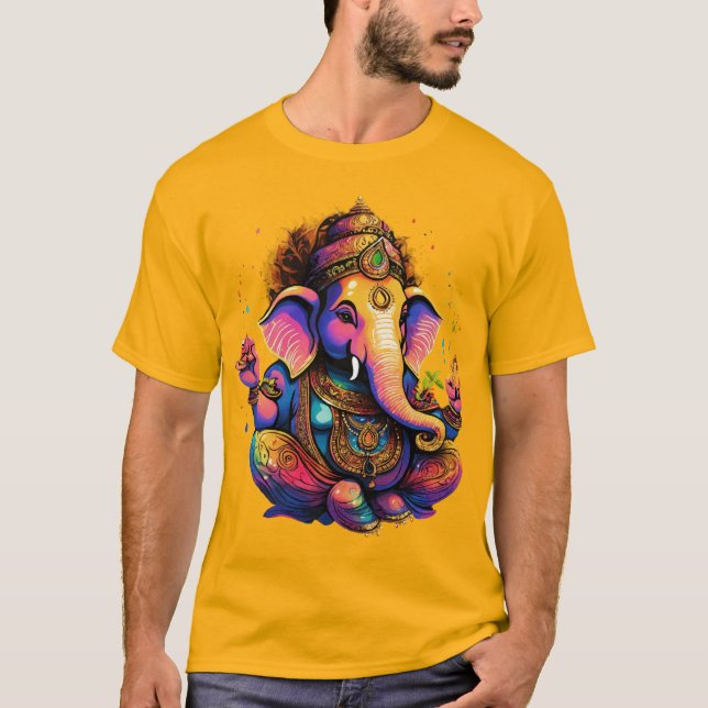Lord Ganesha T Shirt (Framsida)