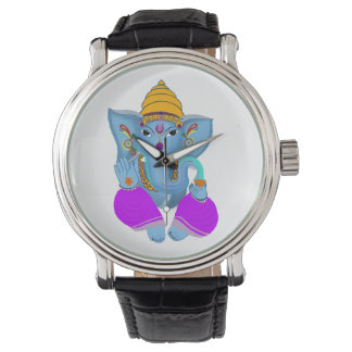 Lord Ganesha-utskrifter Armbandsur