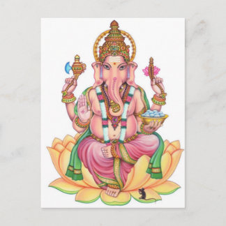 lord Ganesha Vykort
