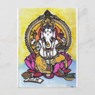 Lord Ganesha Vykort