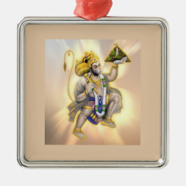 Lord Hanuman Divine Light Julgransprydnad Metall