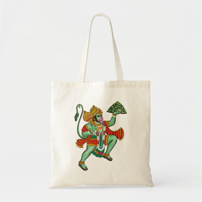 Lord Hanuman-handväska Tygkasse (Framsidan)