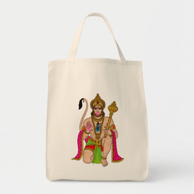Lord Hanuman-handväska Tygkasse (Framsidan)