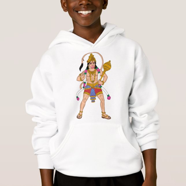 Lord Hanuman-huvtröja T Shirt (Framsida)