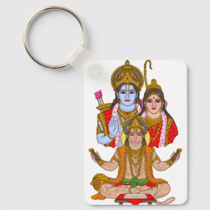 Lord Hanuman Keychain Nyckelring